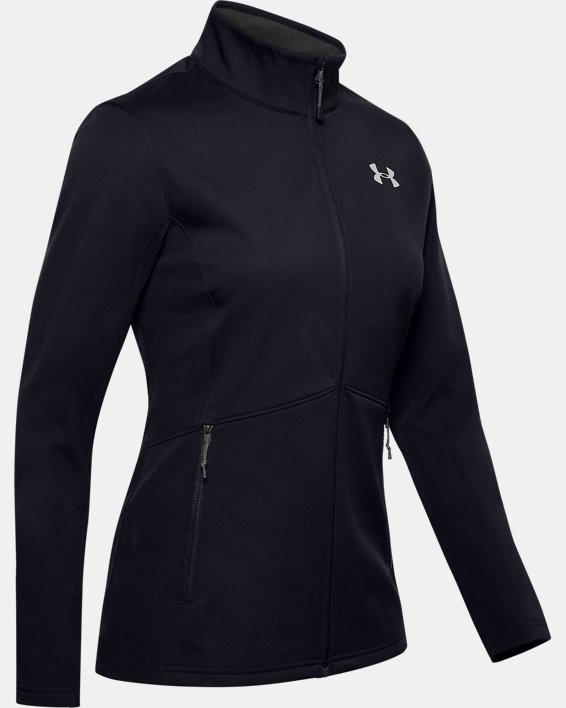 Women's UA Storm ColdGear® Infrared Shield Jacket, Black, pdpMainDesktop image number 4